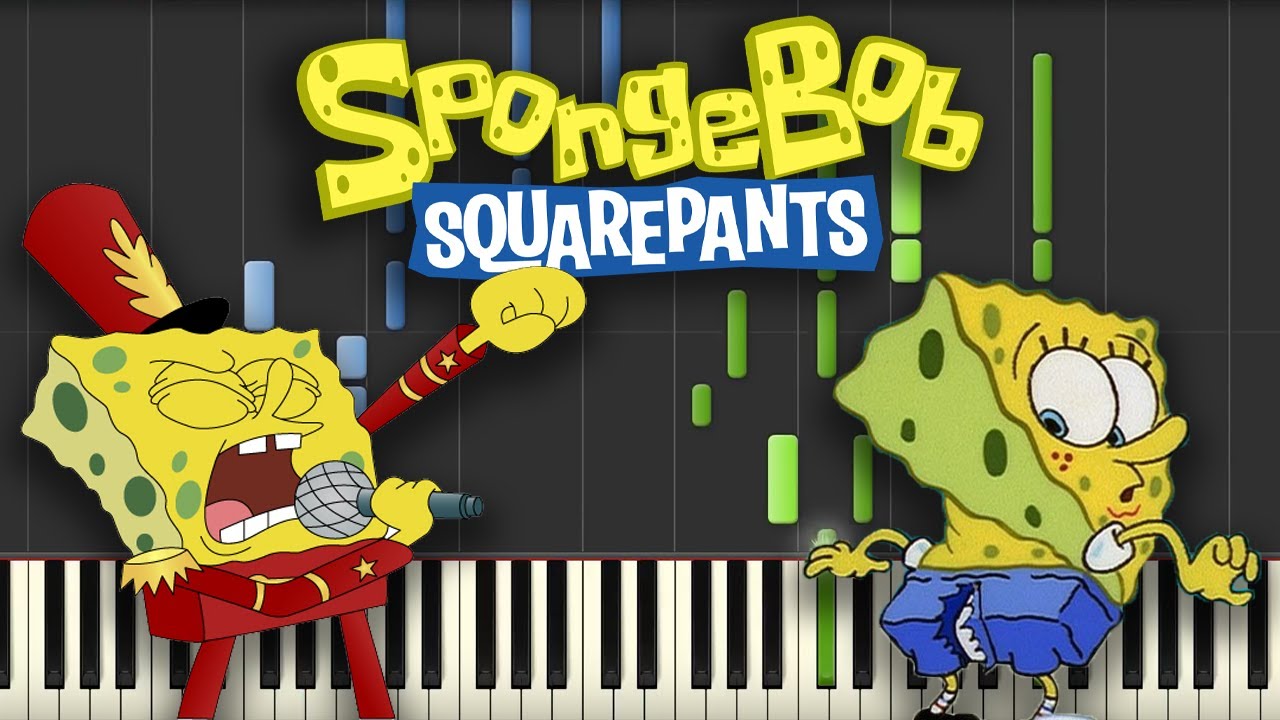 Spongebob Squarepants Medley Piano Sheet Music Pianoman333 8901