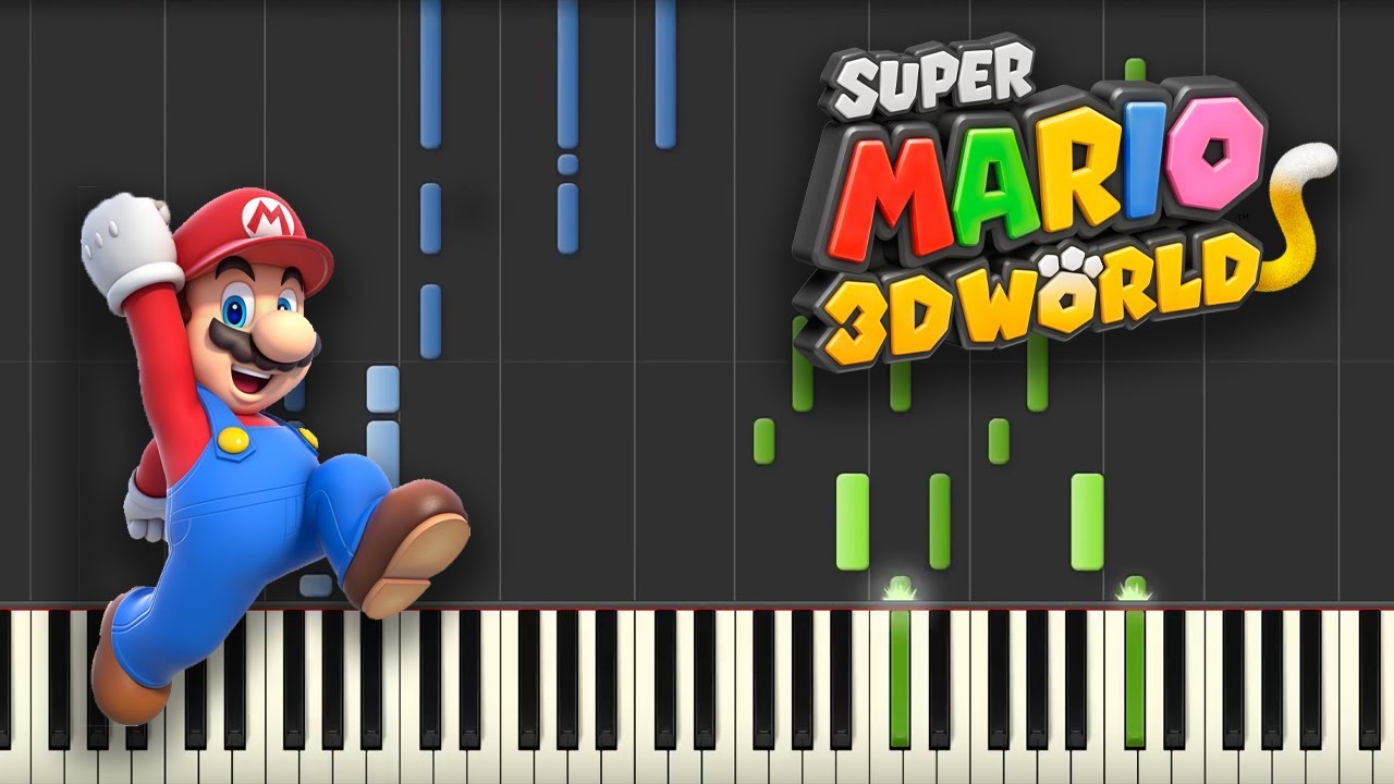 Super Mario 3D World Medley - Piano Sheet Music - PianoMan333